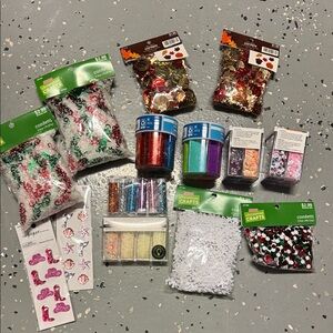 Holiday Glitter and Confetti Bundle